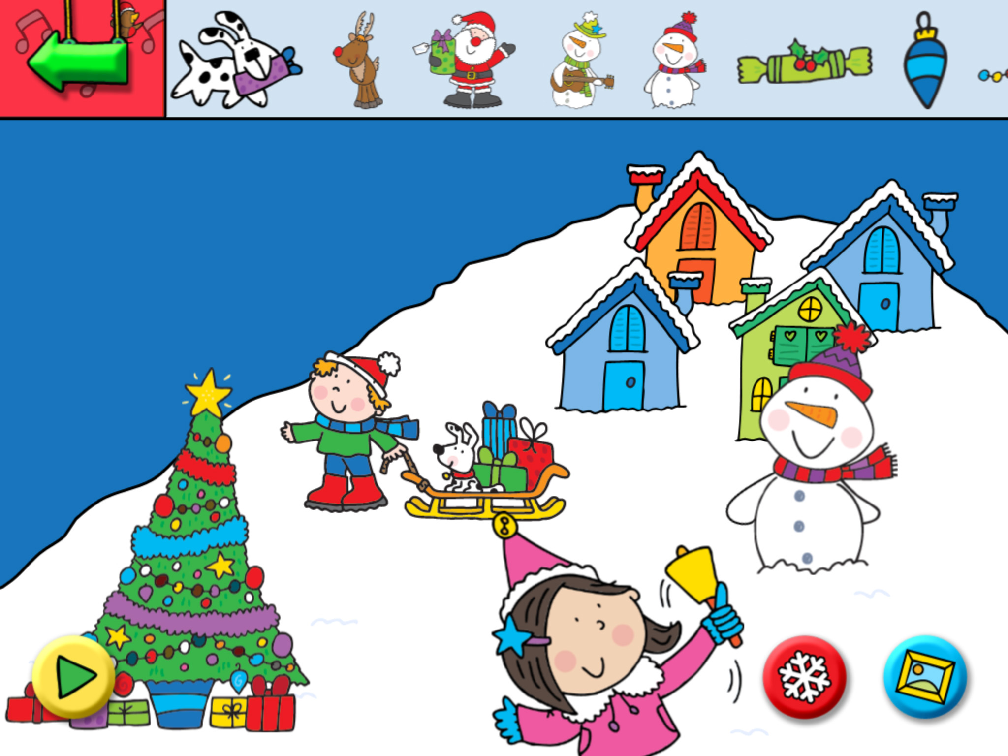 Sing and Play Jingle Bells app