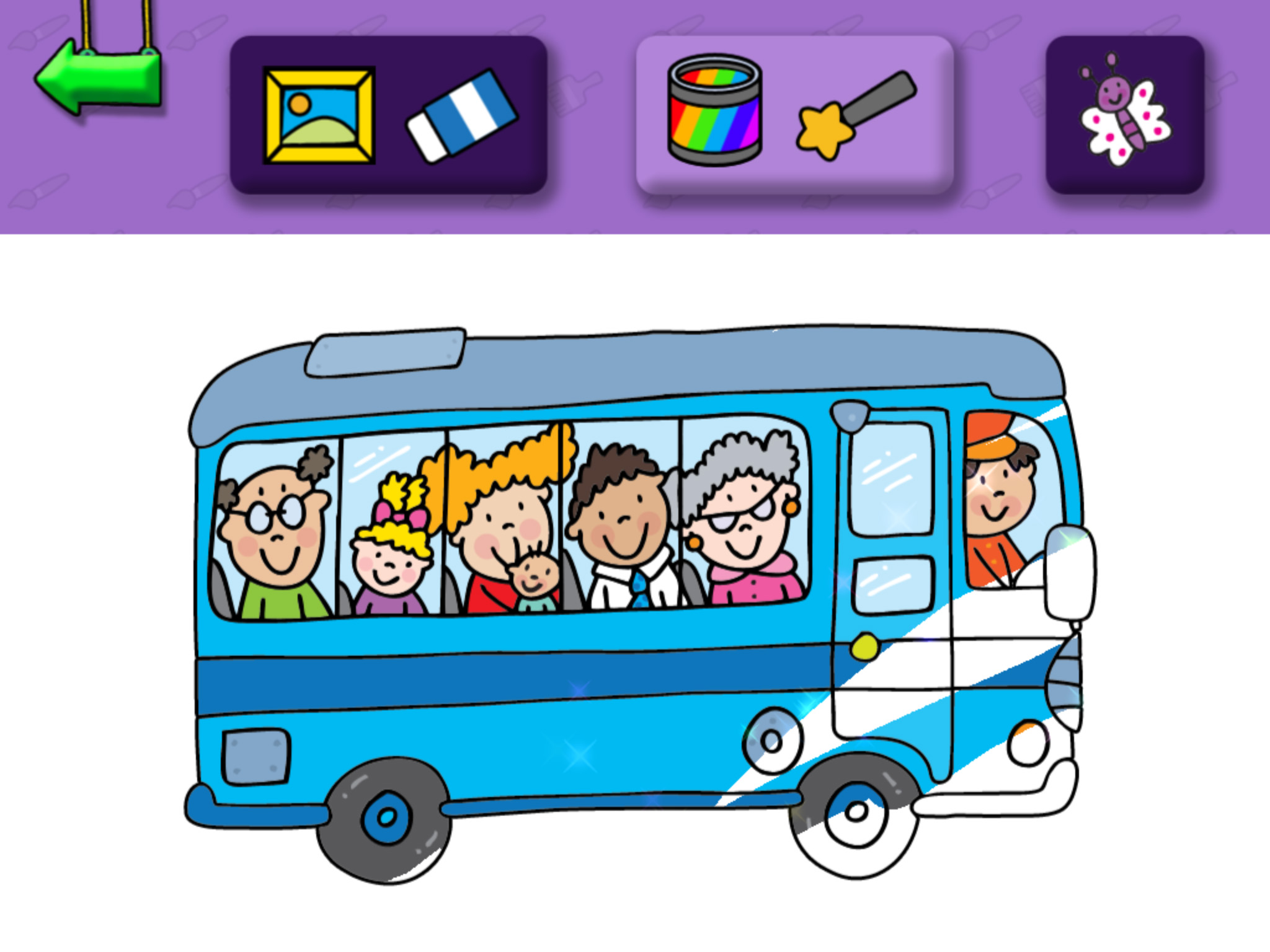 Sing and Play Wheels on the Bus app