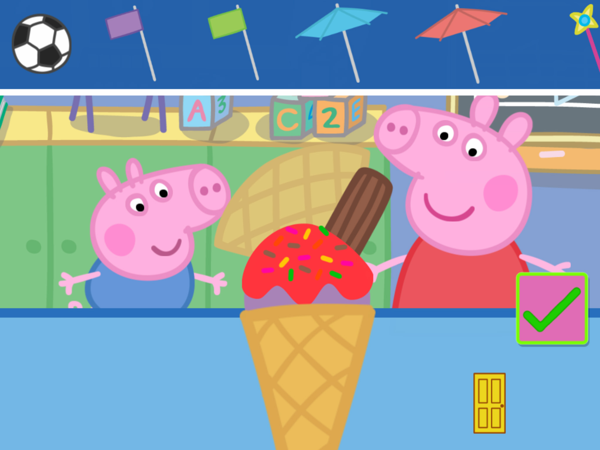 Peppa Pig's Sports Day app