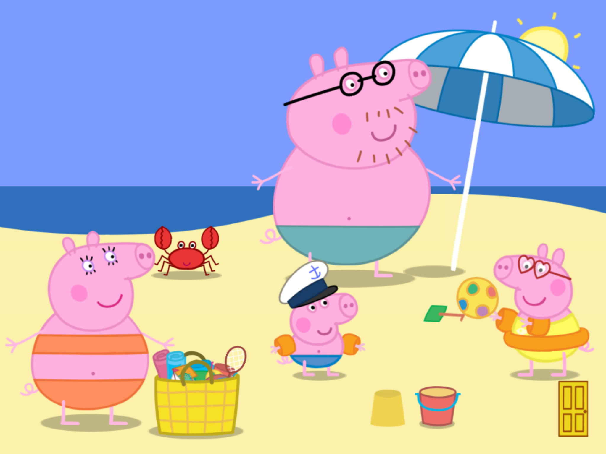 PEPPA PIG GOING TO THE BEACH | Peppa Pig Game play | Best ...